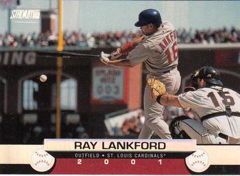 #52 Ray Lankford - St. Louis Cardinals - 2001 Stadium Club Baseball