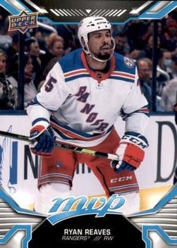 #52 Ryan Reaves - New York Rangers - 2022-23 Upper Deck MVP Hockey