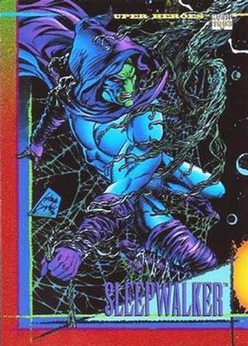 #52 Sleepwalker - 1993 SkyBox Marvel Universe