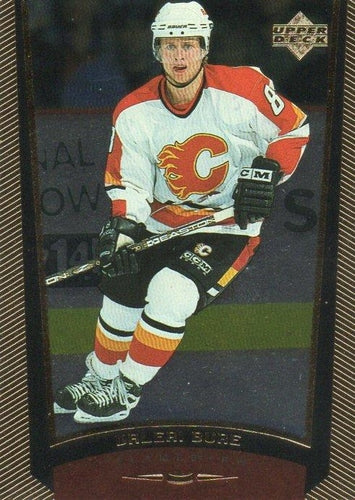 #52 Valeri Bure - Calgary Flames - 1998-99 Upper Deck Gold Reserve Hockey