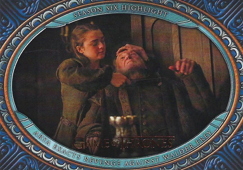 #52 Arya Exacts Revenge Against Walder Frey - 2022 Rittenhouse Game of Thrones