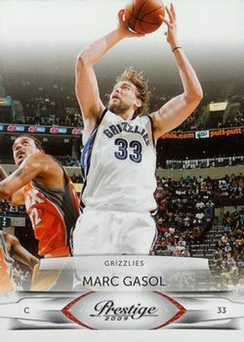 #52 Marc Gasol - Memphis Grizzlies - 2009-10 Panini Prestige Basketball
