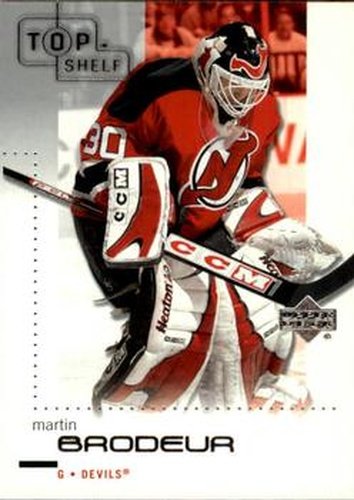#52 Martin Brodeur - New Jersey Devils - 2002-03 Upper Deck Top Shelf Hockey