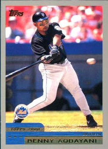 #52 Benny Agbayani - New York Mets - 2000 Topps Baseball