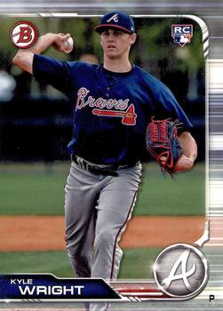 #52 Kyle Wright - Atlanta Braves - 2019 Bowman Baseball