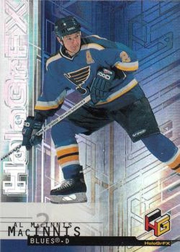 #52 Al MacInnis - St. Louis Blues - 1999-00 Upper Deck HoloGrFX Hockey