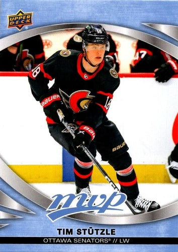 #52 Tim Stutzle - Ottawa Senators - 2023-24 Upper Deck MVP - Ice Battles Hockey