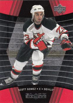 #52 Scott Gomez - New Jersey Devils - 1999-00 Upper Deck Black Diamond Hockey