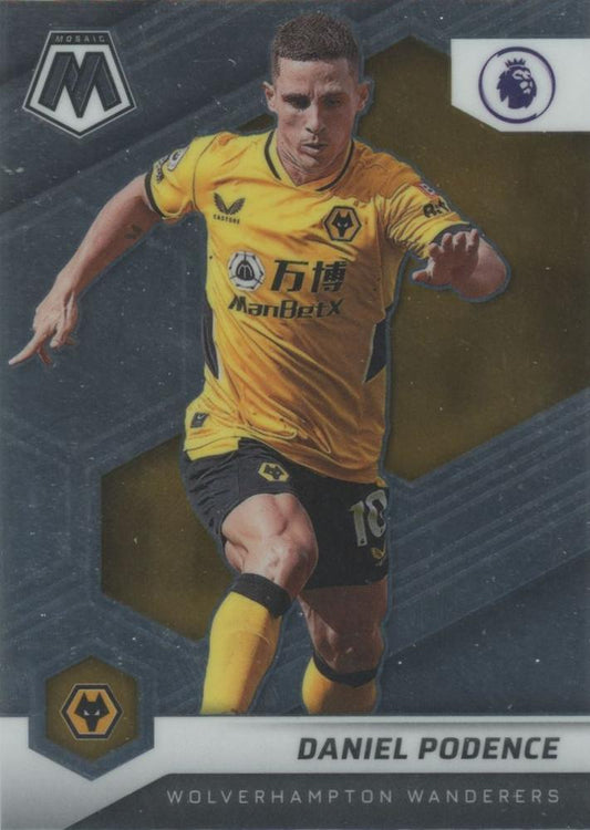 #52 Daniel Podence - Wolverhampton Wanderers - 2021-22 Panini Mosaic Premier League Soccer