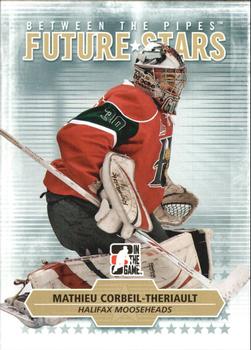#52 Mathieu Corbeil-Theriault - Halifax Mooseheads - 2009-10 In The Game Between The Pipes Hockey