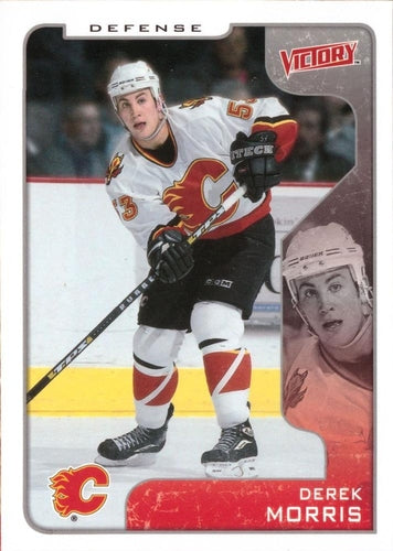 #52 Derek Morris - Calgary Flames - 2001-02 Upper Deck Victory Hockey