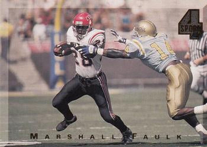 #52 Marshall Faulk - San Diego State Aztecs / Indianapolis Colts - 1994 Classic Four Sport