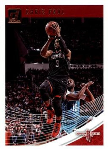 #52 Chris Paul - Houston Rockets - 2018-19 Donruss Basketball