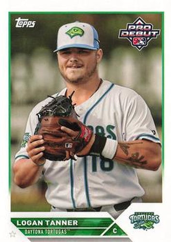 #PD-52 Logan Tanner - Daytona Tortugas - 2023 Topps Pro Debut Baseball