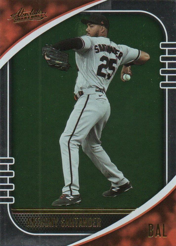 #52 Anthony Santander - Baltimore Orioles - 2021 Panini Absolute Baseball