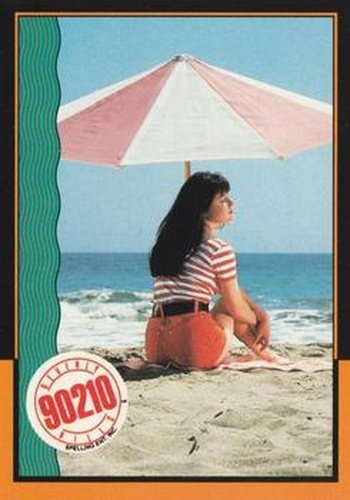 #52 Trivia Question #17 QQ - 1991 Topps Beverly Hills 90210