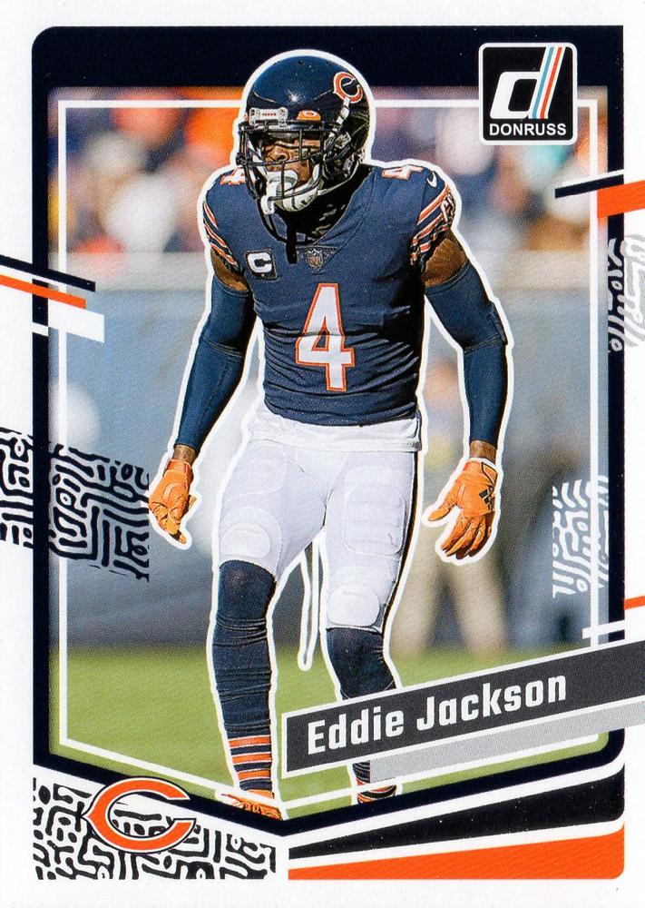 #52 Eddie Jackson - Chicago Bears - 2023 Donruss Football
