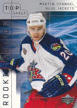 #52b Martin Spanhel - Columbus Blue Jackets - 2001-02 Upper Deck Top Shelf Hockey
