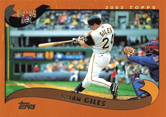#530 Brian Giles - Pittsburgh Pirates - 2002 Topps Baseball