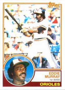 #530 Eddie Murray - Baltimore Orioles - 1983 Topps Baseball