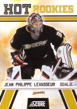 #530 Jean-Philippe Levasseur - Anaheim Ducks - 2010-11 Score Hockey