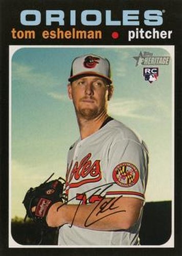 #531 Tom Eshelman - Baltimore Orioles - 2020 Topps Heritage Baseball