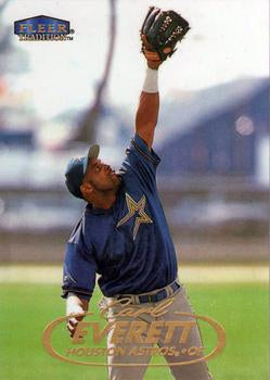 #531 Carl Everett - Houston Astros - 1998 Fleer Tradition Baseball