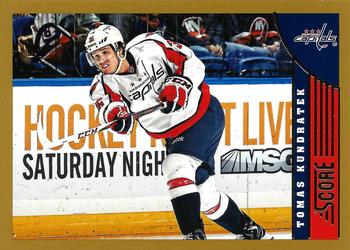 #531 Tomas Kundratek - Washington Capitals - 2013-14 Score - Gold Hockey