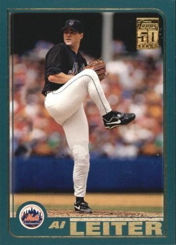 #532 Al Leiter - New York Mets - 2001 Topps Baseball