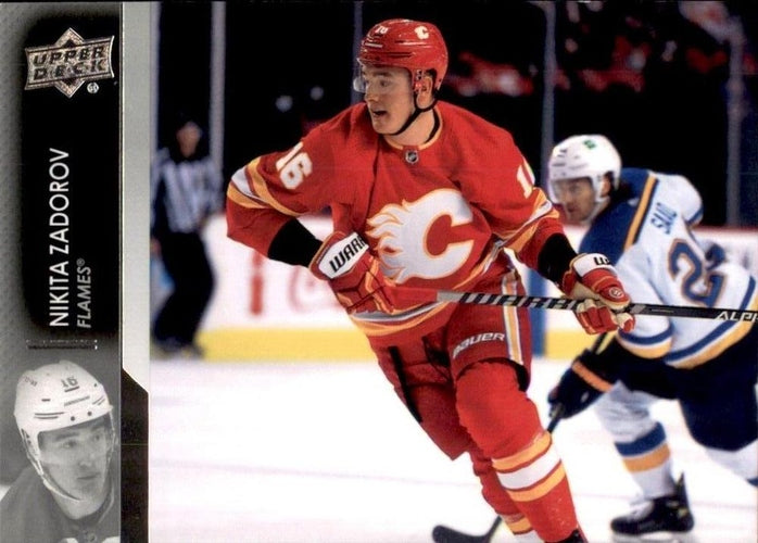 #532 Nikita Zadorov - Calgary Flames - 2021-22 Upper Deck Hockey