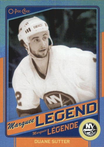 #532 Duane Sutter - New York Islanders - 2012-13 O-Pee-Chee - Rainbow Hockey