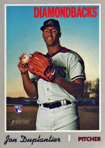 #533 Jon Duplantier - Arizona Diamondbacks - 2019 Topps Heritage Baseball