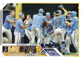 #533 Milwaukee Brewers - Milwaukee Brewers - 2023 Topps Baseball