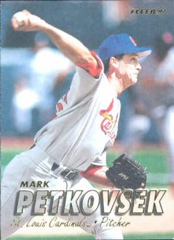 #533 Mark Petkovsek - St. Louis Cardinals - 1997 Fleer Baseball