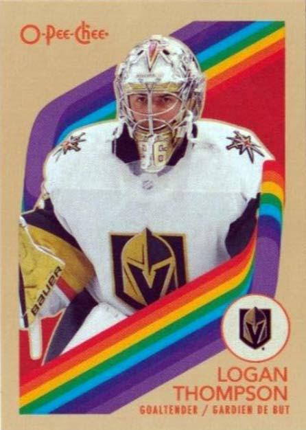 #533 Logan Thompson - Vegas Golden Knights - 2023-24 O-Pee-Chee - Retro Hockey