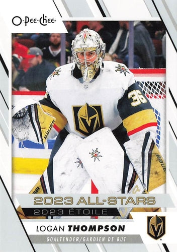#533 Logan Thompson - Vegas Golden Knights - 2023-24 O-Pee-Chee Hockey