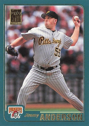 #533 Jimmy Anderson - Pittsburgh Pirates - 2001 Topps Baseball
