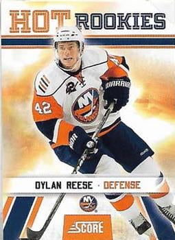#533 Dylan Reese - New York Islanders - 2010-11 Score Hockey
