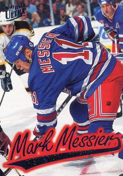 #109 Mark Messier - New York Rangers - 1996-97 Ultra Hockey