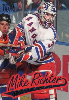 #110 Mike Richter - New York Rangers - 1996-97 Ultra Hockey