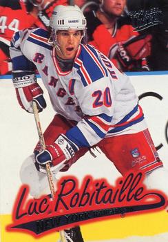 #111 Luc Robitaille - New York Rangers - 1996-97 Ultra Hockey