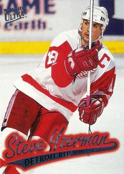 #56 Steve Yzerman - Detroit Red Wings - 1996-97 Ultra Hockey