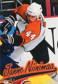 #127 Janne Niinimaa - Philadelphia Flyers - 1996-97 Ultra Hockey