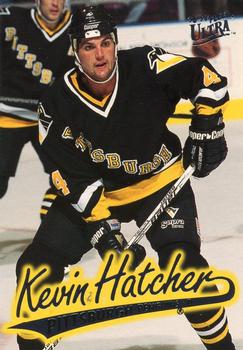 #140 Kevin Hatcher - Pittsburgh Penguins - 1996-97 Ultra Hockey
