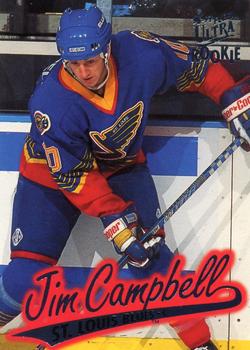 #144 Jim Campbell - St. Louis Blues - 1996-97 Ultra Hockey