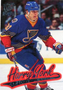 #149 Harry York - St. Louis Blues - 1996-97 Ultra Hockey