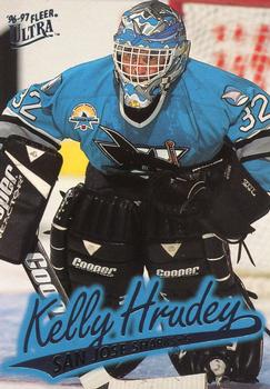 #150 Kelly Hrudey - San Jose Sharks - 1996-97 Ultra Hockey
