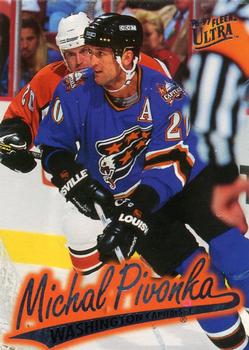 #178 Michal Pivonka - Washington Capitals - 1996-97 Ultra Hockey