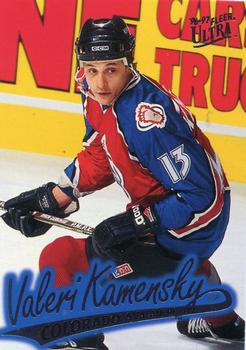 #36 Valeri Kamensky - Colorado Avalanche - 1996-97 Ultra Hockey
