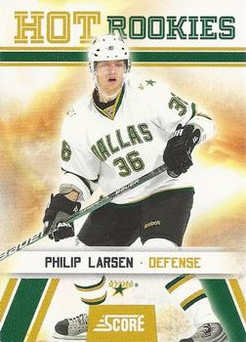 #534 Philip Larsen - Dallas Stars - 2010-11 Score Hockey